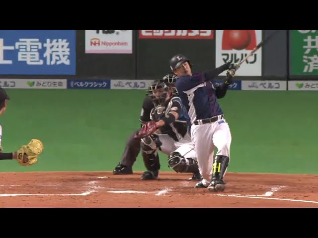 【3回表】チーム内でし烈な打点王争い!! ライオンズ・浅村が逆転の31号2ランHR!! 2018/10/3 F-L