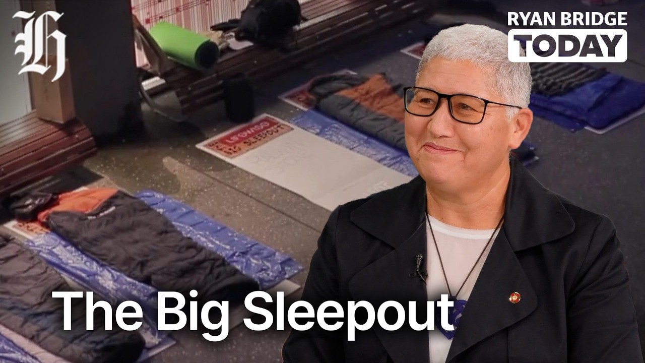 'Big Sleepout': Sleeping rough to raise awareness for our homeless population | Ryan Bridge TODAY