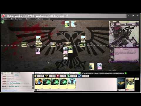 2015 05 23 warhammer conquest octgn Eldar vsTau