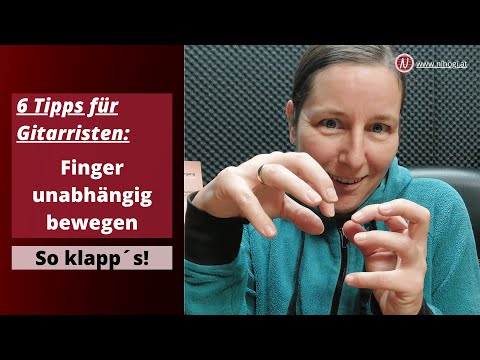 Finger unabhängig voneinander bewegen - So klappt´s - 6 Tipps