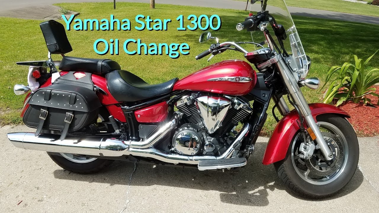 Yamaha Star 1300 Oil Change