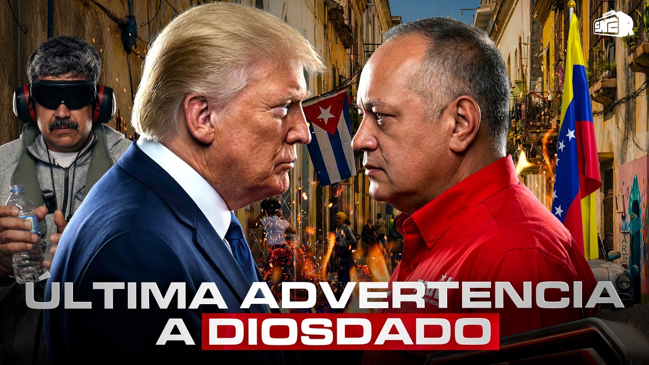 ¡POR FIN! CUBA A UN PASO DE LA LIBERTAD Y TRUMP LANZA ÚLTIMA ADVERTENCIA A DIOSDADO