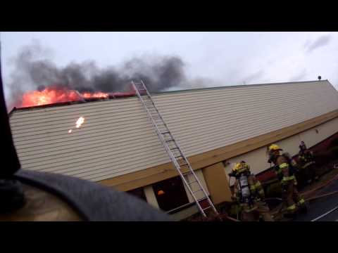 WFD 2nd Alarm Structure Fire - Perkins - Helmet Cam - 3.30.14
