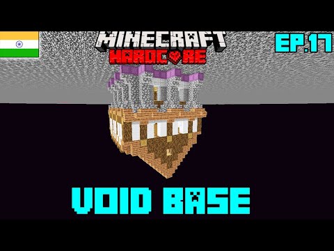 Insane Void Bedrock Base Build in Hardcore Minecraft(Hindi)
