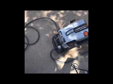 NEW Worx WG605  Pressure Washer  REVIEW- small and mighty  😁