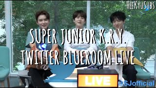 Download lagu [ENGSUB] 200611 Super Junior K.R.Y. Twitter Blueroom Live mp3