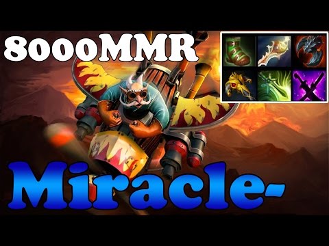 Dota 2 - Miracle- 8000MMR Plays Gyrocopter with Rapier vol 2 - Ranked Match Gameplay