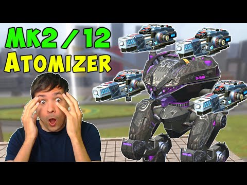 TOO POWERFUL! New Mk2 Atomizer on Live Server - War Robots Gameplay WR