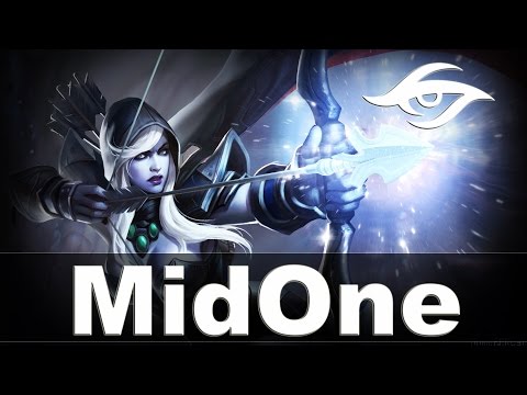 New Team Secret MidOne  Drow Ranger Gameplay
