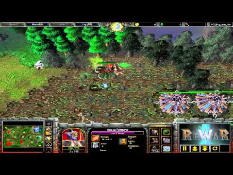 IAM.ZhouXixi(NE) vs afkwenhao(UD) - Game 2 - WarCraft 3 gameplay - RN460