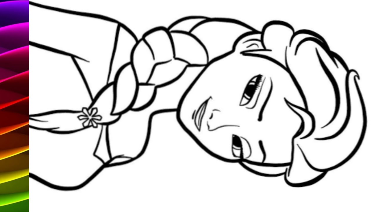 Hey kids  | let's  learn how to draw ELSA  | easy drawing steps for beigners.