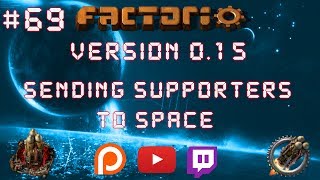 Factorio 0.15 Sending Supporters To Space EP 69: Gear Assembly Setup! - Let's Play, Gameplay