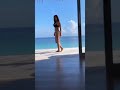Sophie Choudry Bikini Walk Shorts