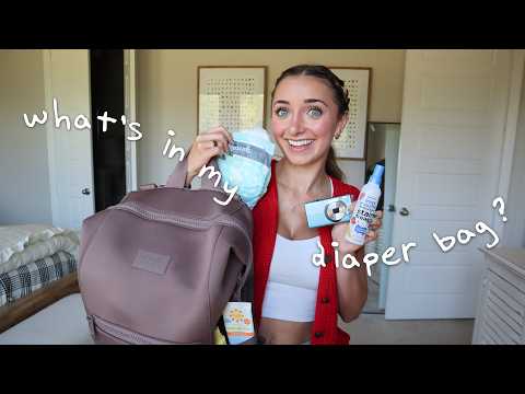 What's REALLY Inside my Diaper Bag! | First Time Mom Haul