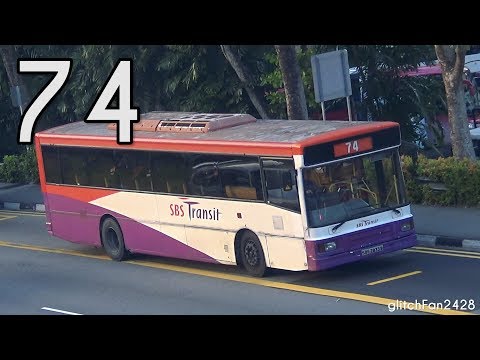 [SBST] (Retired) SBS2833B on Service 74 - Volvo B10M MKIV DM3500