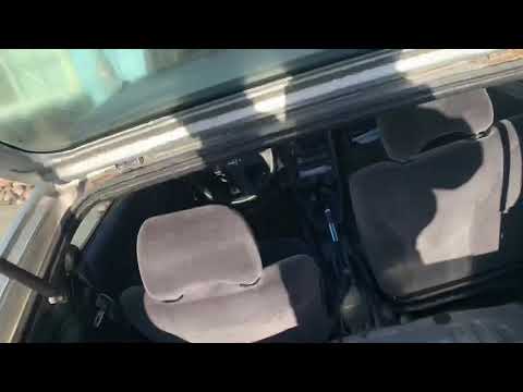 How to remove & replace glass hatch from Honda 88-91 crx 😊 diy