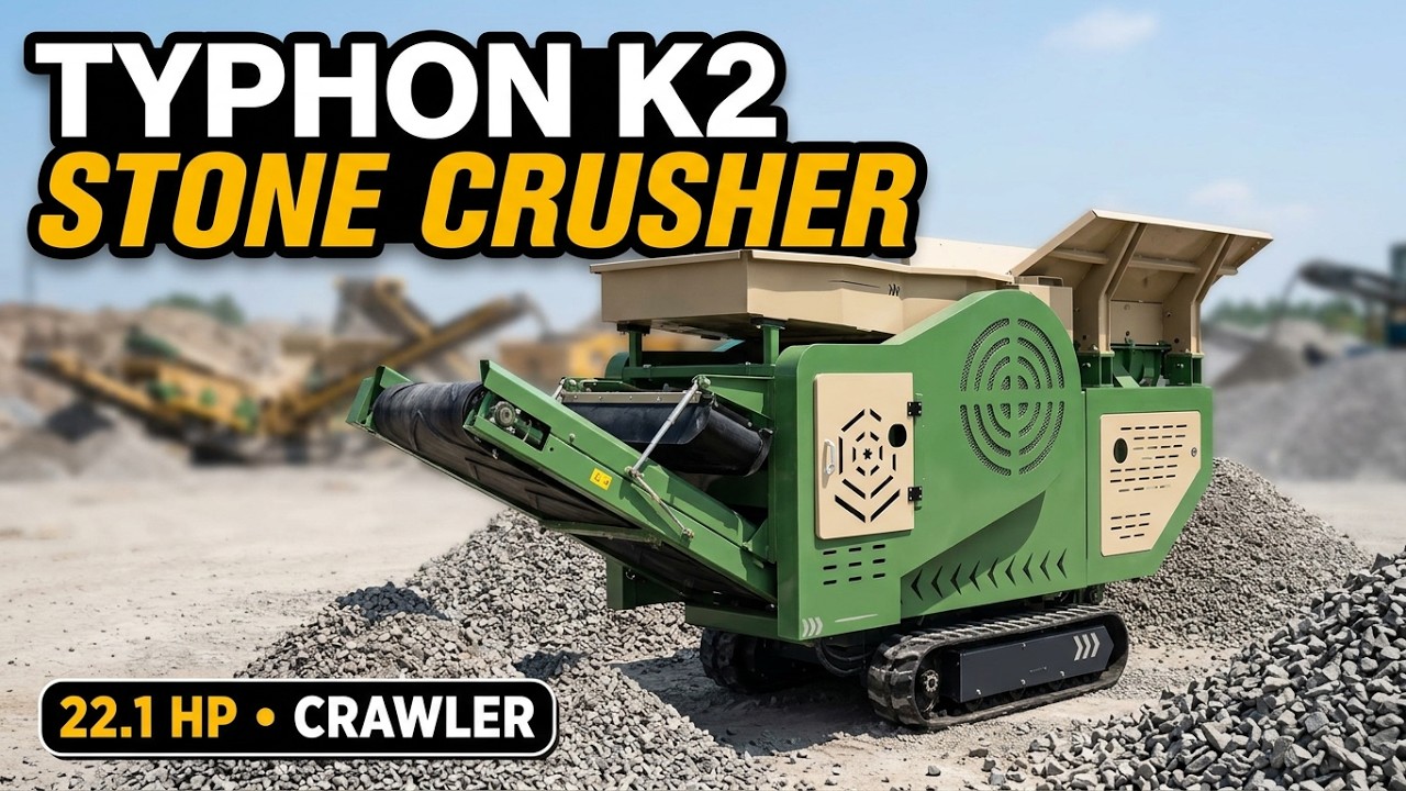 TYPHON Stone Crusher K2 🪨 - Turn the Pile Into Progress