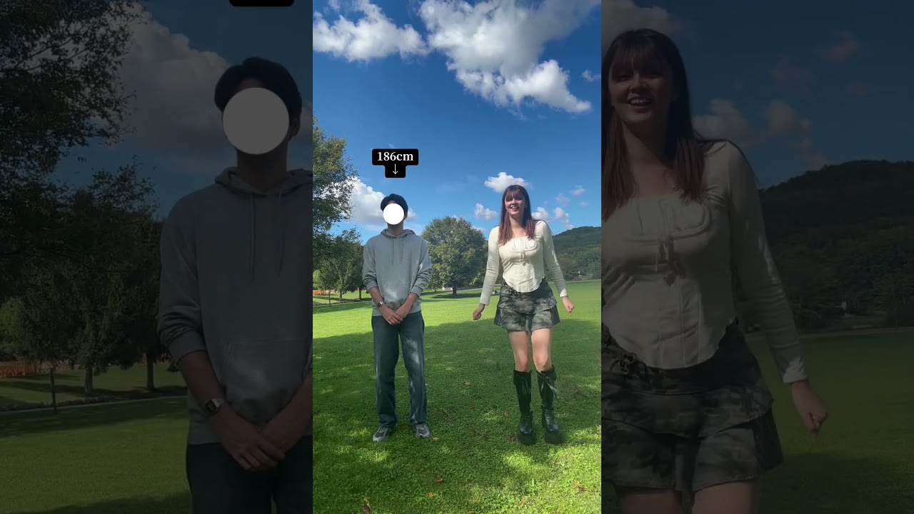 【1.8m】こんなに大きくなりました！♡ #高身長女子 #デカ女 #tallgirl