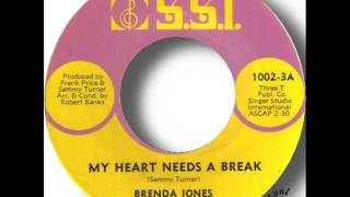Brenda Jones   My Heart Needs A Break