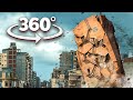 VR 360 EARTHQUAKE SURVIVAL - Natural Disaster: Up-close 360 video