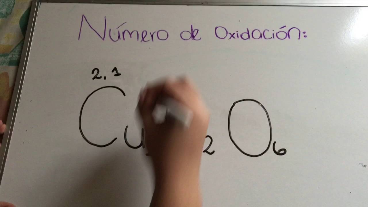 Como encontrar el número de oxidación de un compuesto