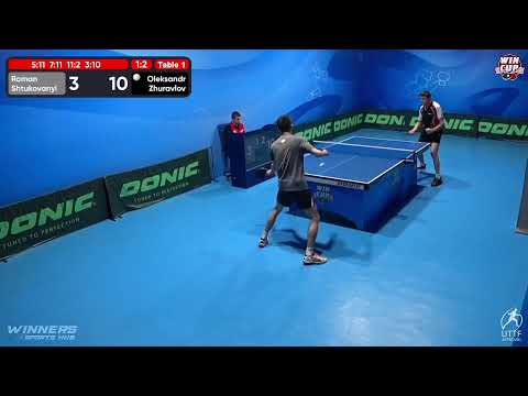 20:30 Roman Shtukovanyi 1-3 Oleksandr Zhuravlov West 5 WIN CUP 16.12.2022 | TABLE TENNIS WINCUP