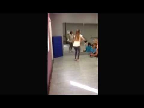 Chloe's teacher with Dance Jun 2015