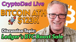 Bitcoin Hits Record $123K – Liquidations Could Fuel Higher Highs! 🔥 | CryptoDad Live Q&A