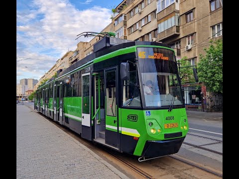 Tramvaiul V3A-93-CH-PPC #4008 pe Linia 45