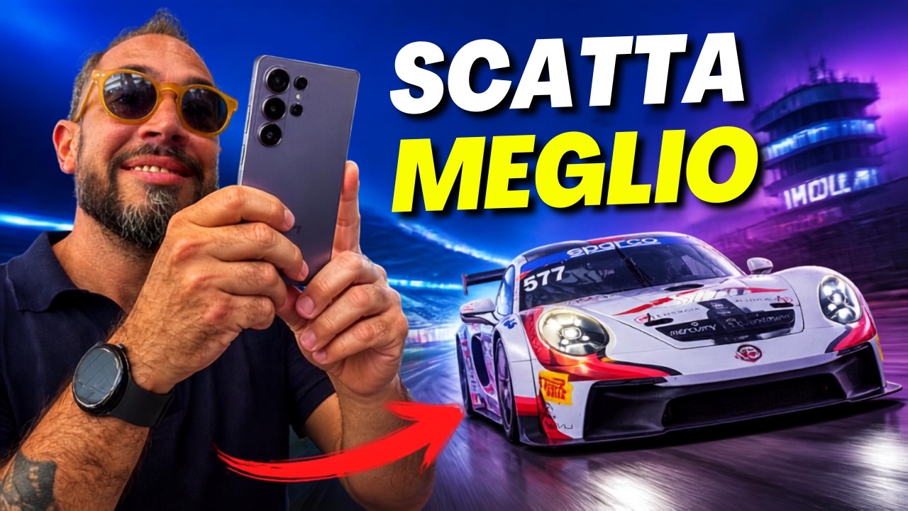 Cosa succede se fotografi una Porsche GT con Samsung?