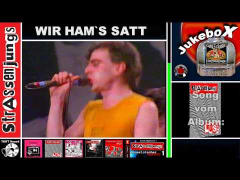 Strassenjungs - Wir Ham´s Satt  (live WDR-TV 1982)