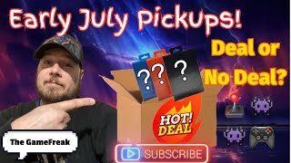 Early July Game Pick ups! I couldn't say No #gaming #videogames #unboxing