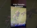 CU Buffs vs. NDSU Bison- 4 Bar Thursday 8/29/2024