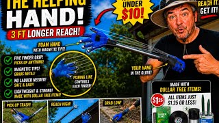 I Built a 3-Foot Mechanical Hand for Under $10! ✋⚡