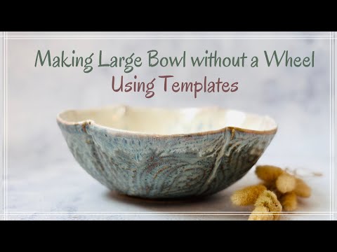 Hand-Building Large Bowl