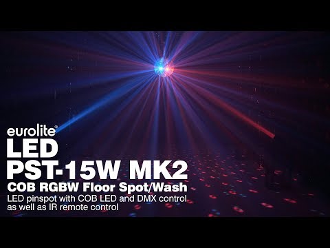 EUROLITE LED PST-15W MK2 COB RGBW Floor Spot/Wash