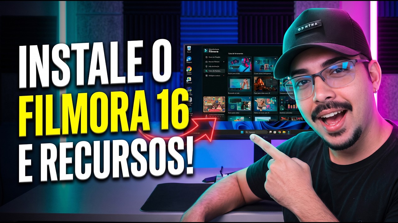 Eles Mudaram TUDO no Filmora 16! (As Novas IAs Estão Absurdas)