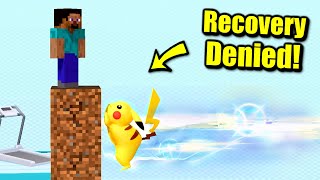 Can Minecraft Steve Beat The Recovery of All Characters in Smash Bros. Ultimate?