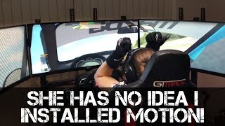 GENUINE FEAR! - Wife has no idea I installed a Motion Platform in my Sim Rig
