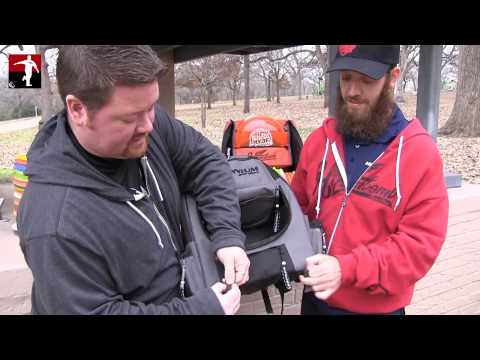 The Disc Golf Guy - Vlog #256 - Showcase of HyzerBomb's Disc Golf Bags - Flak 4 and Flak-X