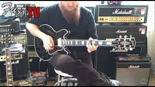 Video thumbnail for Fuzz Guitars: Gibson Custom Shop ES-359 Ebony by Colin Hyland