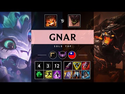 Gnar Top vs Malphite - TW Master Patch 25.09