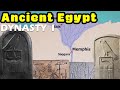 Ancient Egypt Dynasty By Dynasty First Dynasty Of Egypt Dynasty I