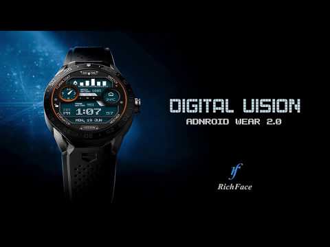 Digital Vision Watch Face Video