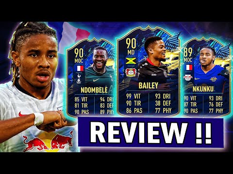 FIFA 21 | JE TEST NDOMBELE / BAILEY / NKUNKU TOTS !!! "REVIEW PLAYER"