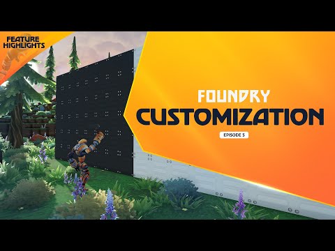 Customization: How to build the factory of your dreams in FOUNDRY | Feature Highlight #5