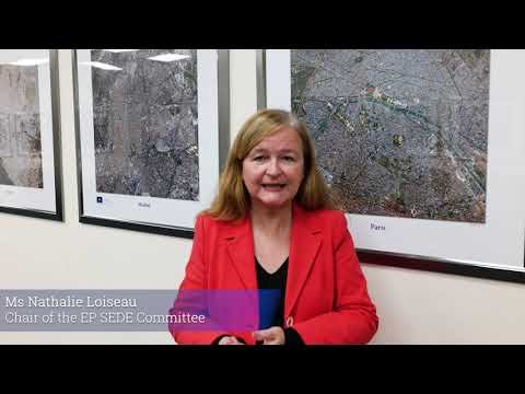 SEDE Committee Chair Nathalie Loiseau on the value of SatCen