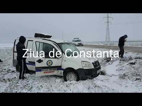 Judeţul Constanţa Accident rutier grav pe DJ 391, între localităţile Cobadin şi Negreşti. Două perso