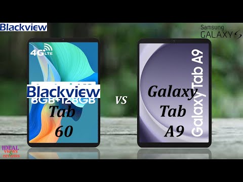 Blackview Tab 60 4G vs samsung galaxy tab A9 4G