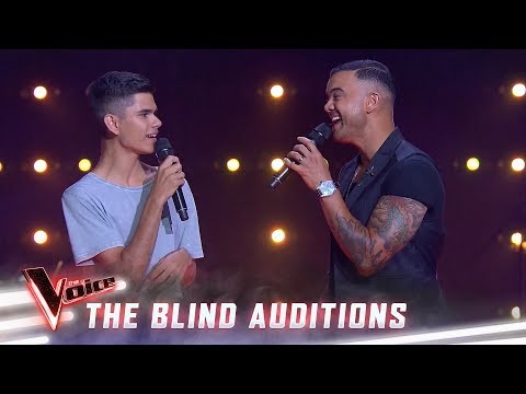 The Blind Auditions: Guy and Budjerah sing 'Climb Every Mountain' | The Voice Australia 2019